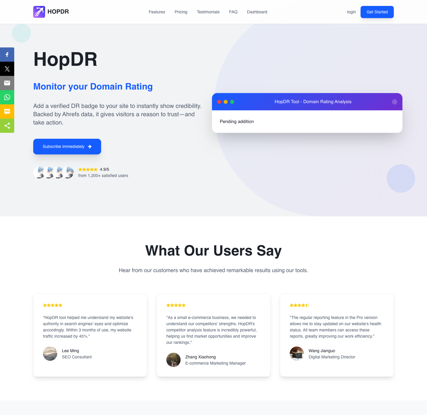 HopDR